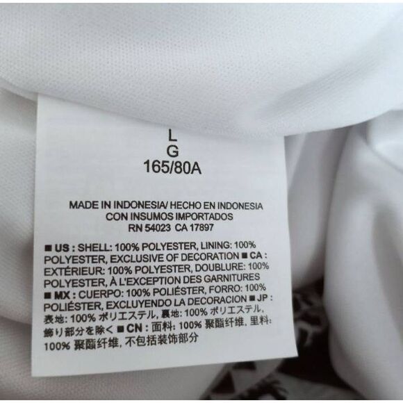 OLD NAVY CHEVERON PRINT YELLOW, WHITE, ORANGE, & BLACK MAXI SKIRT SZ.L EUC. - Picture 6 of 7